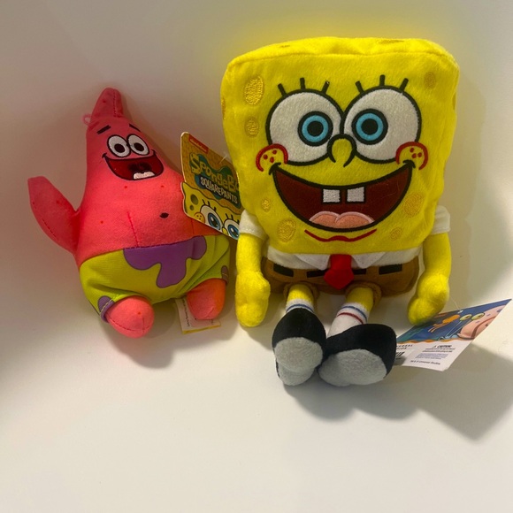 SpongeBob SquarePants and Patrick Plush Toy Set - Picture 1 of 11